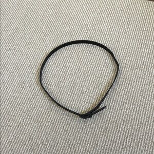 Black Patent Leather Belt